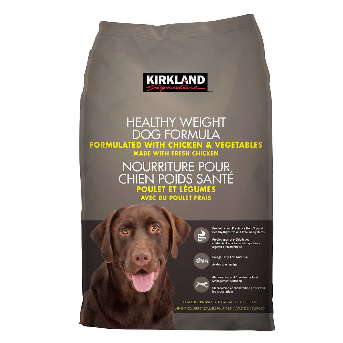 Kirkland Signature Healthy Weight Dog Food 18.14 kg 40 lb. KHARB