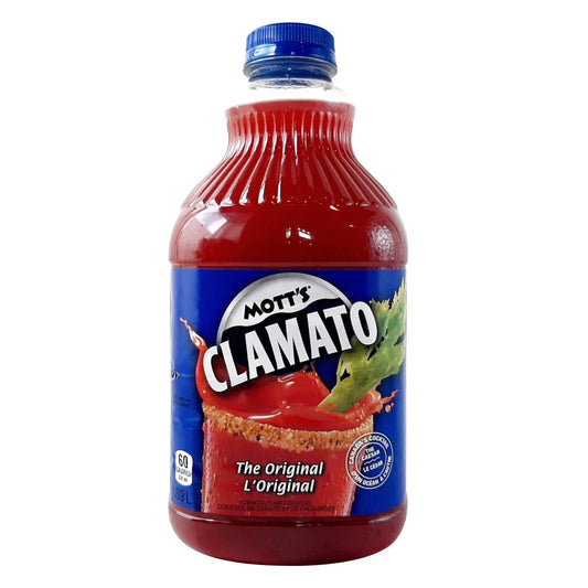 Mott's Clamato Original Tomato Clam Cocktail, 4 x 1.89L