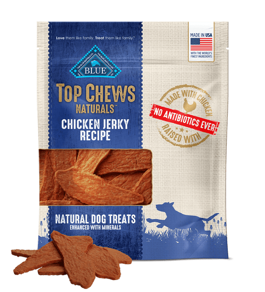 Top Chews Naturals Chicken Jerky Recipe Dog Treats, 1.36 KG