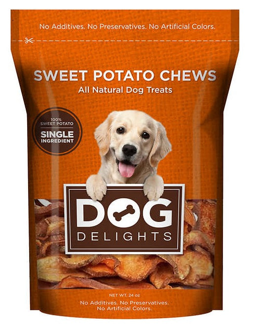 Dog Delights Sweet Potato Chews, 680g