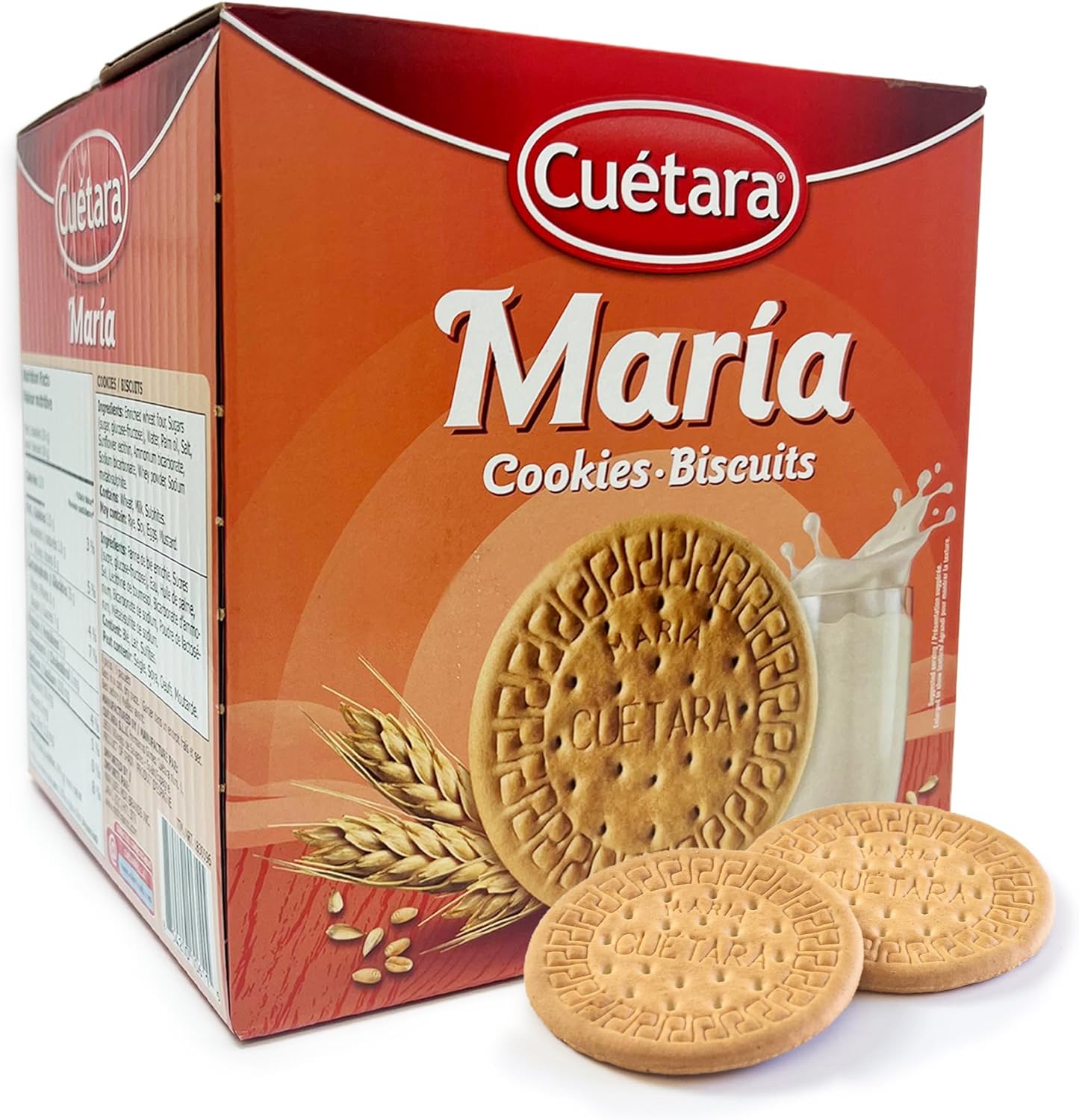 Maria Biscuits 1.8kg Snacks for Kids by Cuetara - Cookies and Snacks Product of Portugal