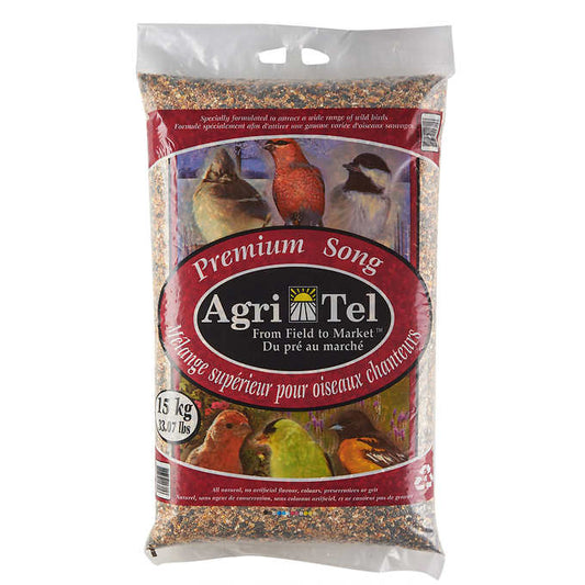 Agri Tel Premium Song Wild Bird seed 15kg Bird Food