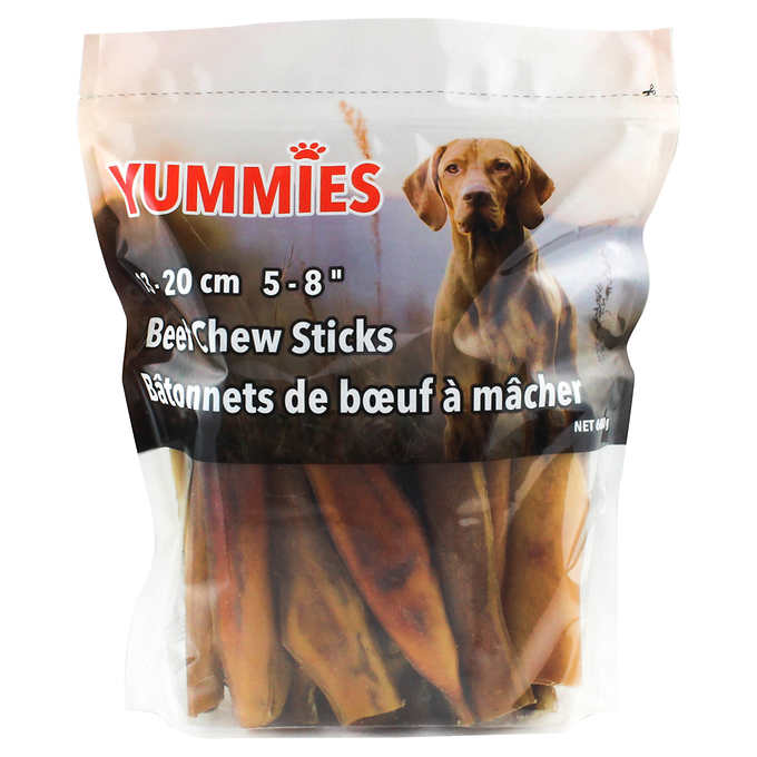 Yummies Beef Chew Sticks, 680 g (1.5 lb.)