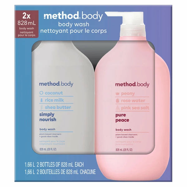 Method Body Wash 2 x 828 ml