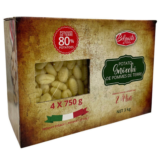 Belgusto Italia Potato Gnocchi 4 x 750 g