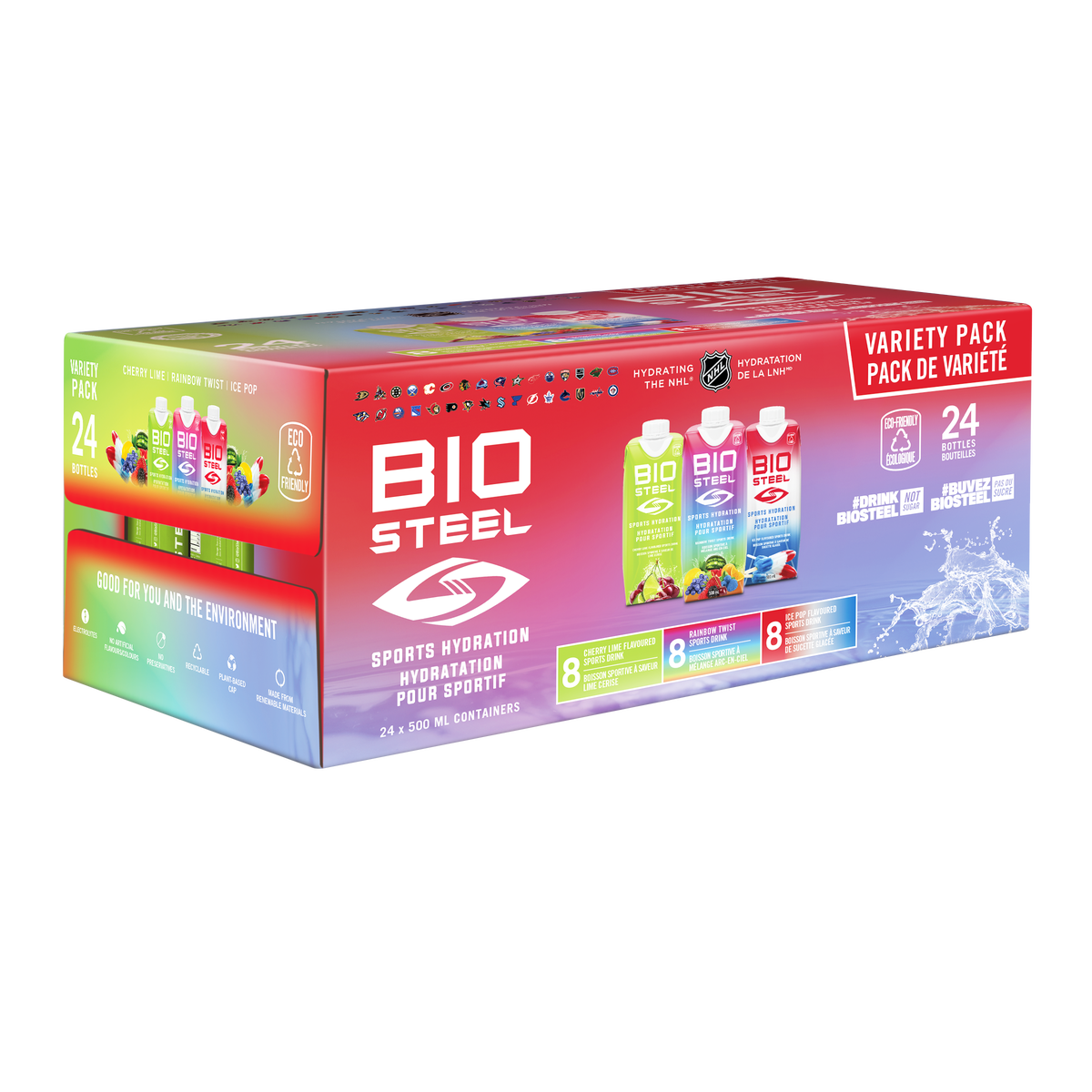 Biosteel Variety Pack 24 × 500 mL