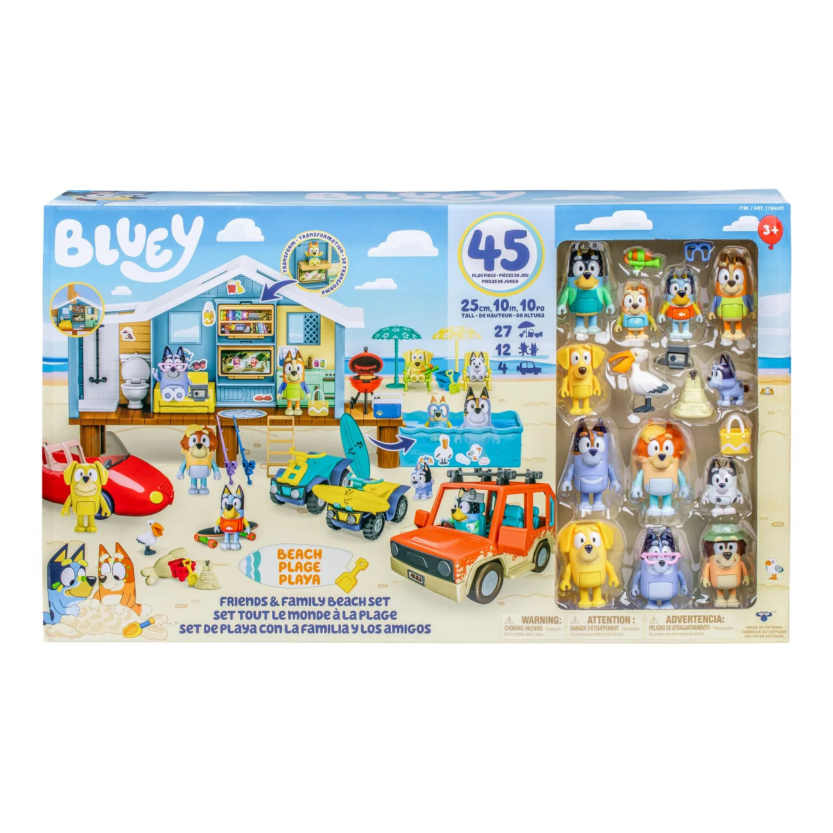 Bluey S11 Friends & Family Beach Set