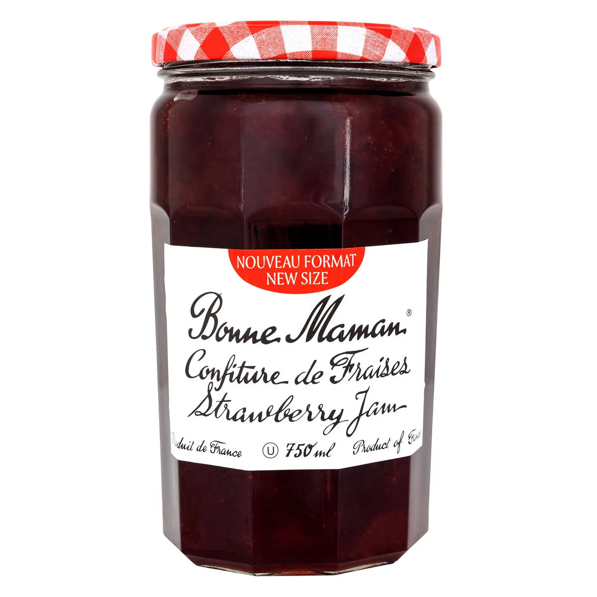 Bonne Maman Strawberry Jam, 750 mL