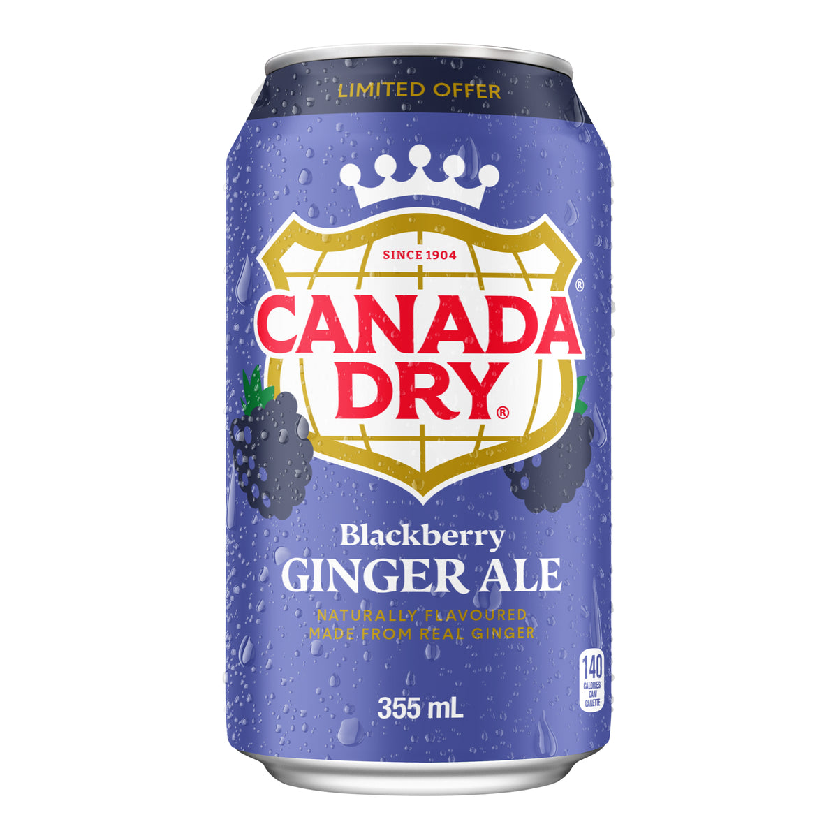 Canada Dry Ginger Ale Variety 24 × 355 mL