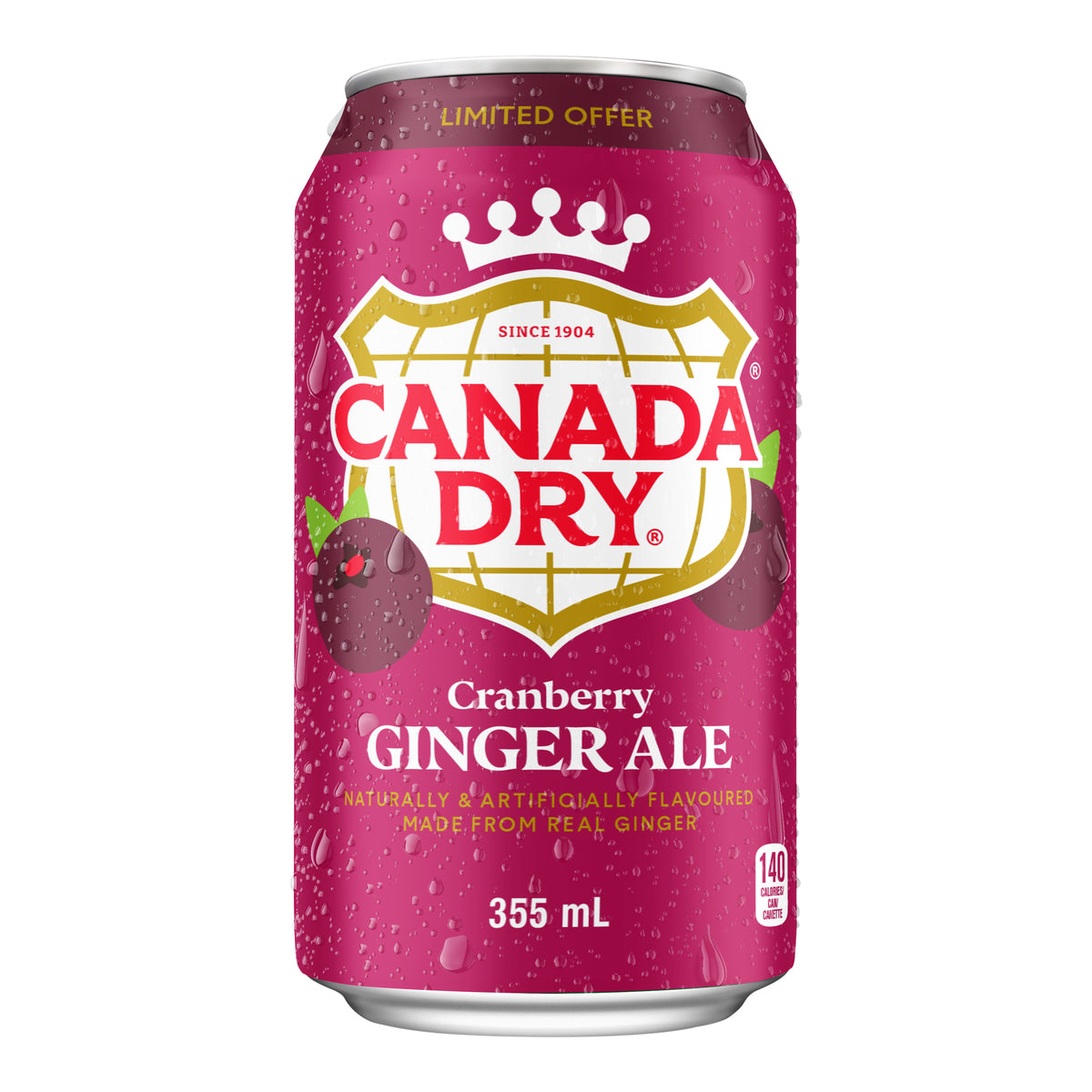 Canada Dry Ginger Ale Variety 24 × 355 mL