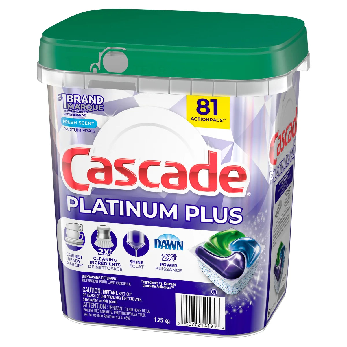 Cascade Platinum Plus ActionPacs, 81 ActionPacs