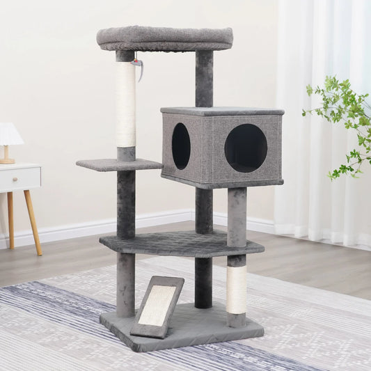 Catry 50” 5 Level Cat Tree with Condo