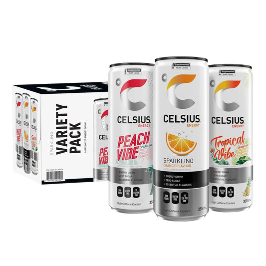 Celsius Variety Pack 18-pack 355 ML