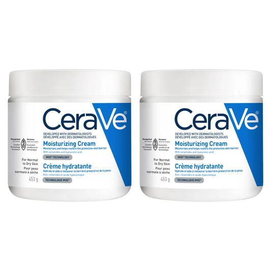 CeraVe Moisturizing Cream, 2 x 453 g