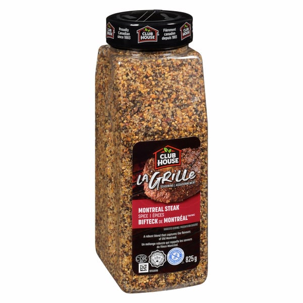 Club House Montreal Steak Spice Seasoning 825g