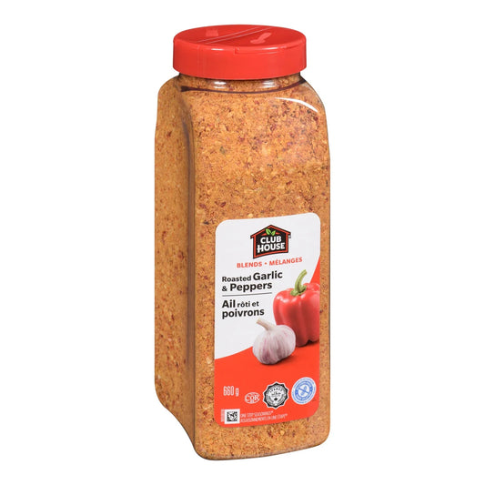 Club House Roasted Garlic and Peppers Seasoning, 660 g