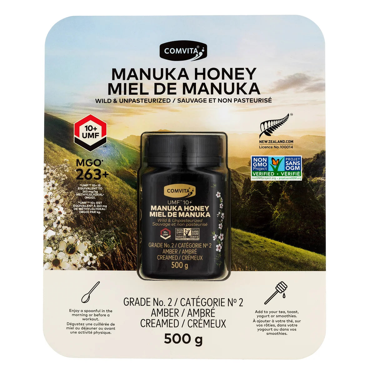 Comvita UMF 10+ Manuka Honey, 500 g