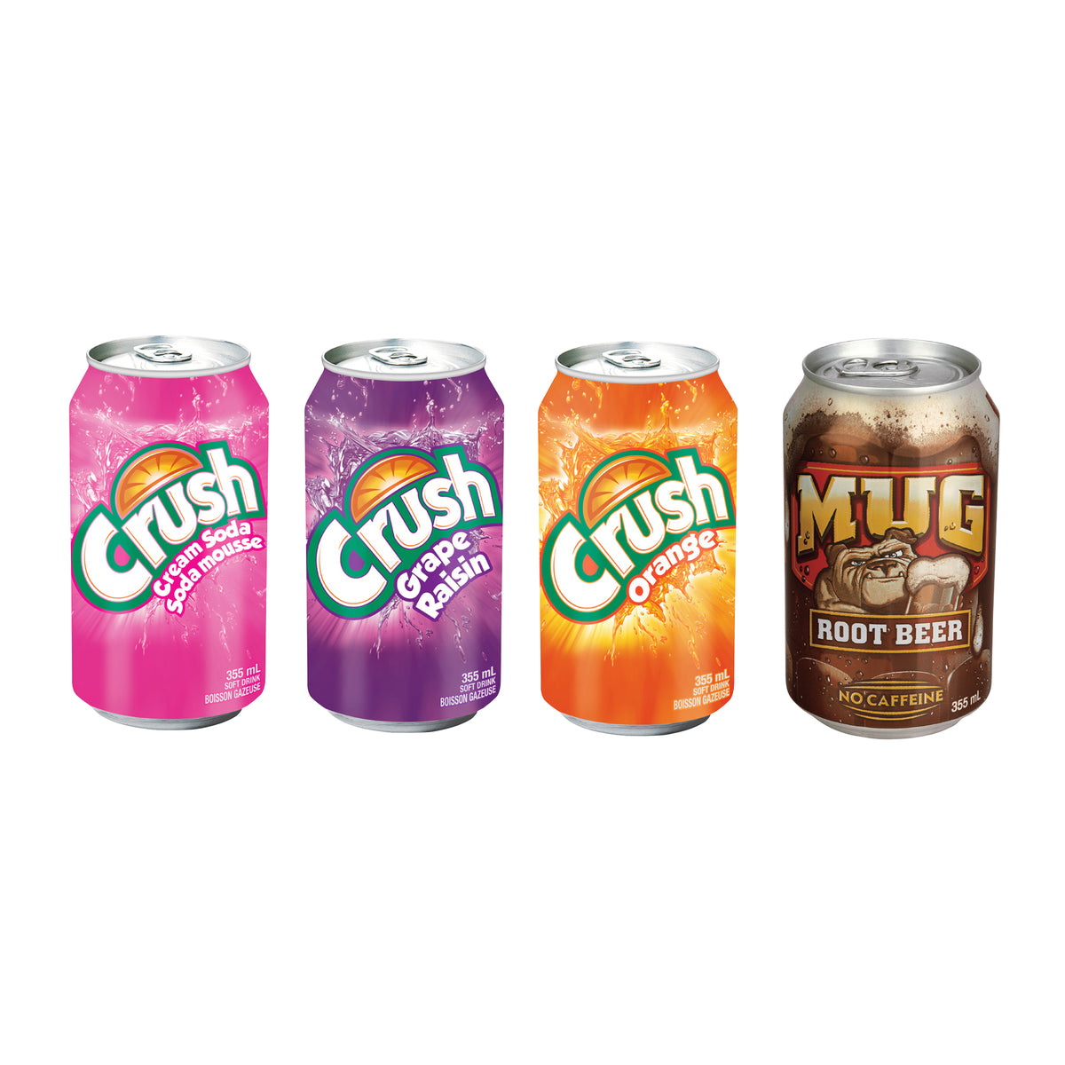 Crush Rainbow Pack 32 × 355 mL