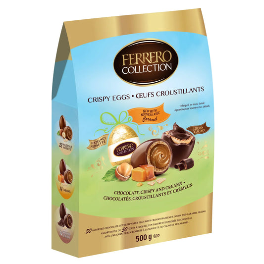 Ferrero Collection Chocolate Covered Wafer Eggs, 500 g