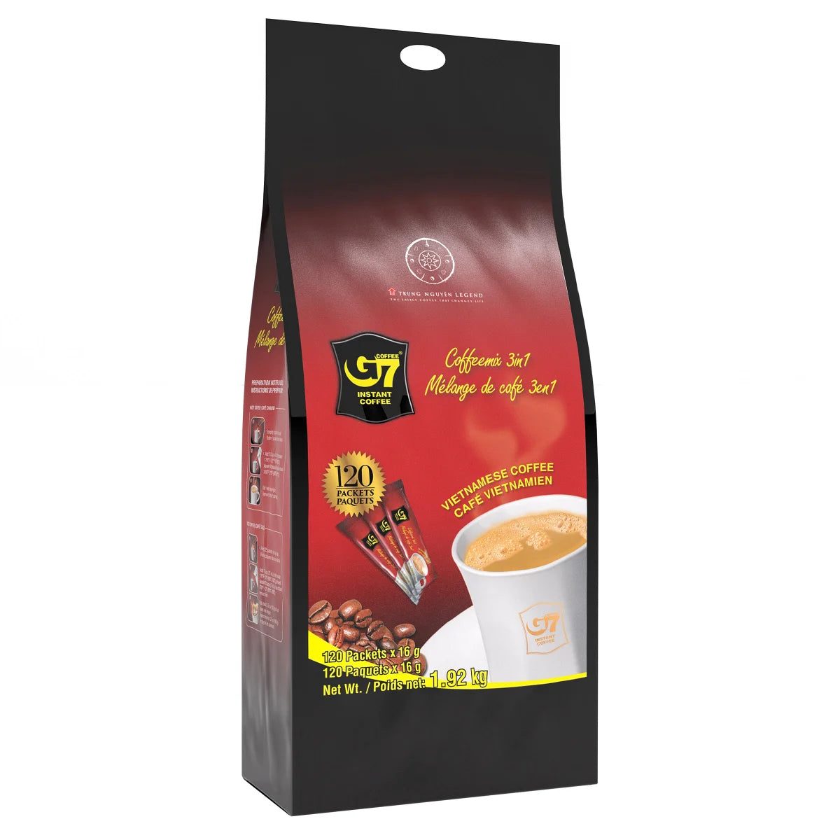 G7 Vietnamese Instant Coffee 120 × 16 g