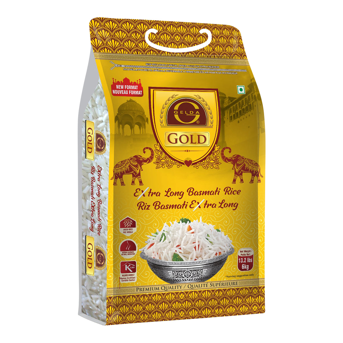 Gelda Gold Basmati Rice 6 kg