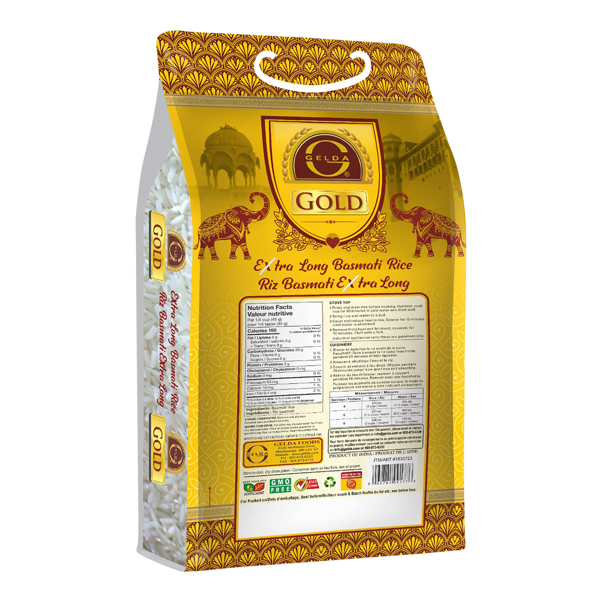 Gelda Gold Basmati Rice 6 kg