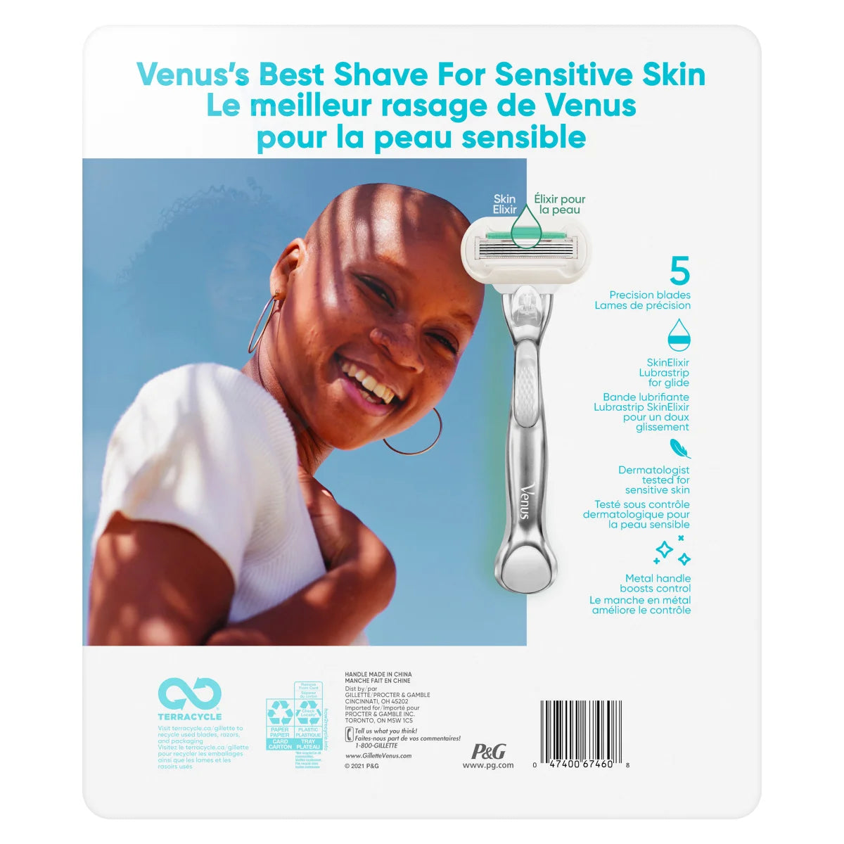 Gillette Venus Deluxe Smooth Sensitive Razor + 11 Cartridges