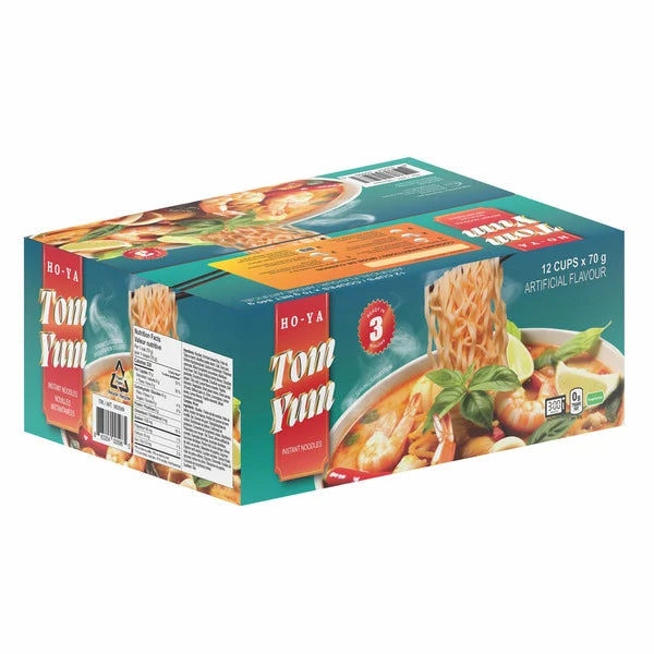 HO-YA Tom Yum Ramen 12 x 70 g