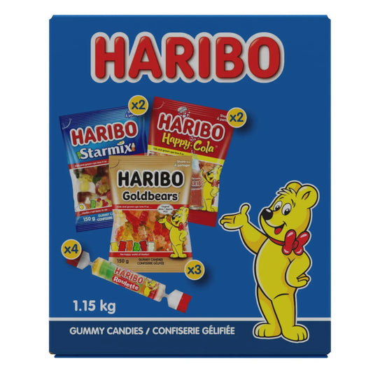 Haribo Gummy Candies, Variety Pack, 1.15 kg