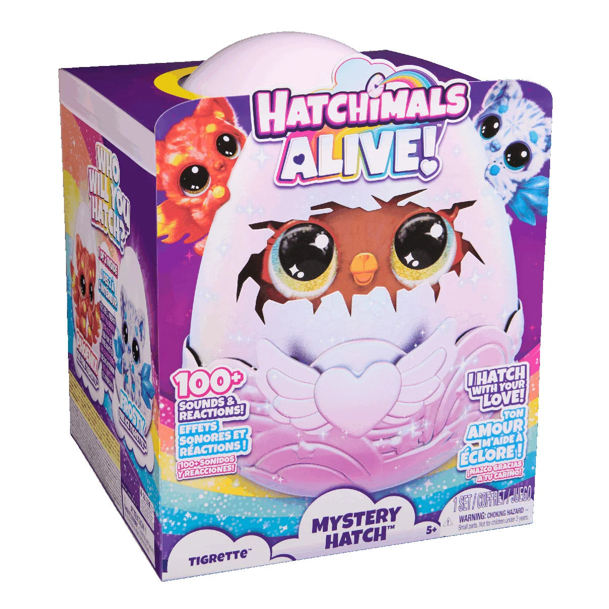 Hatchimals Alive, Mystery Hatch Tigrette Interactive Toy