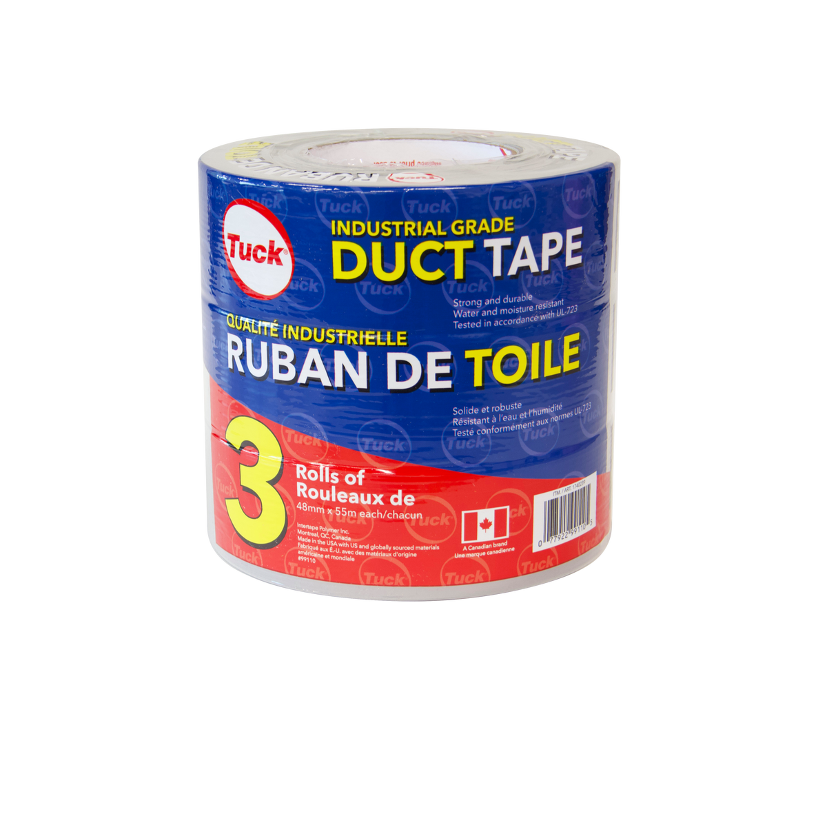 IPG Tuck Duct Tape 55 M 3-Pack