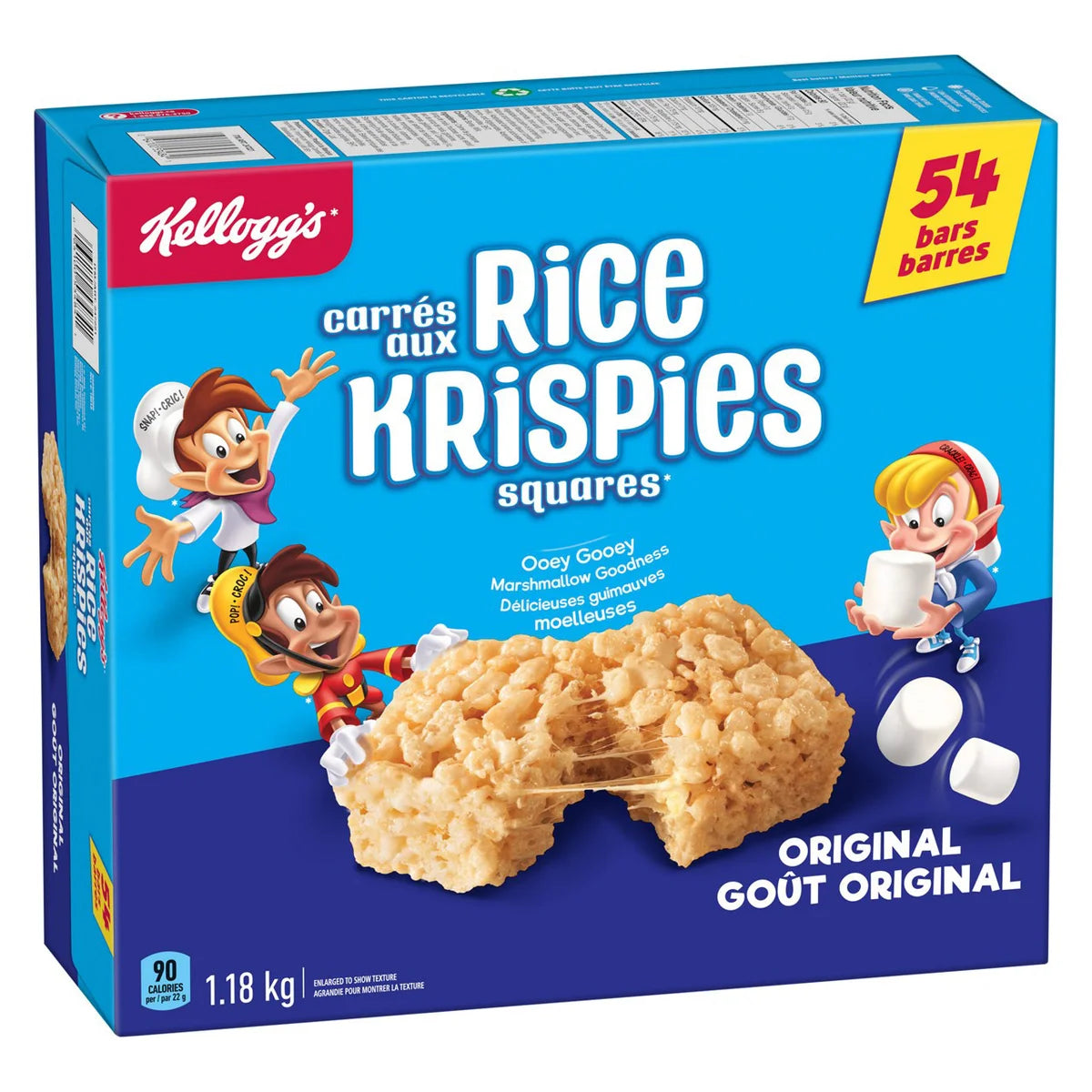 Kellogg's Rice Krispies Squares, 54 × 22 g