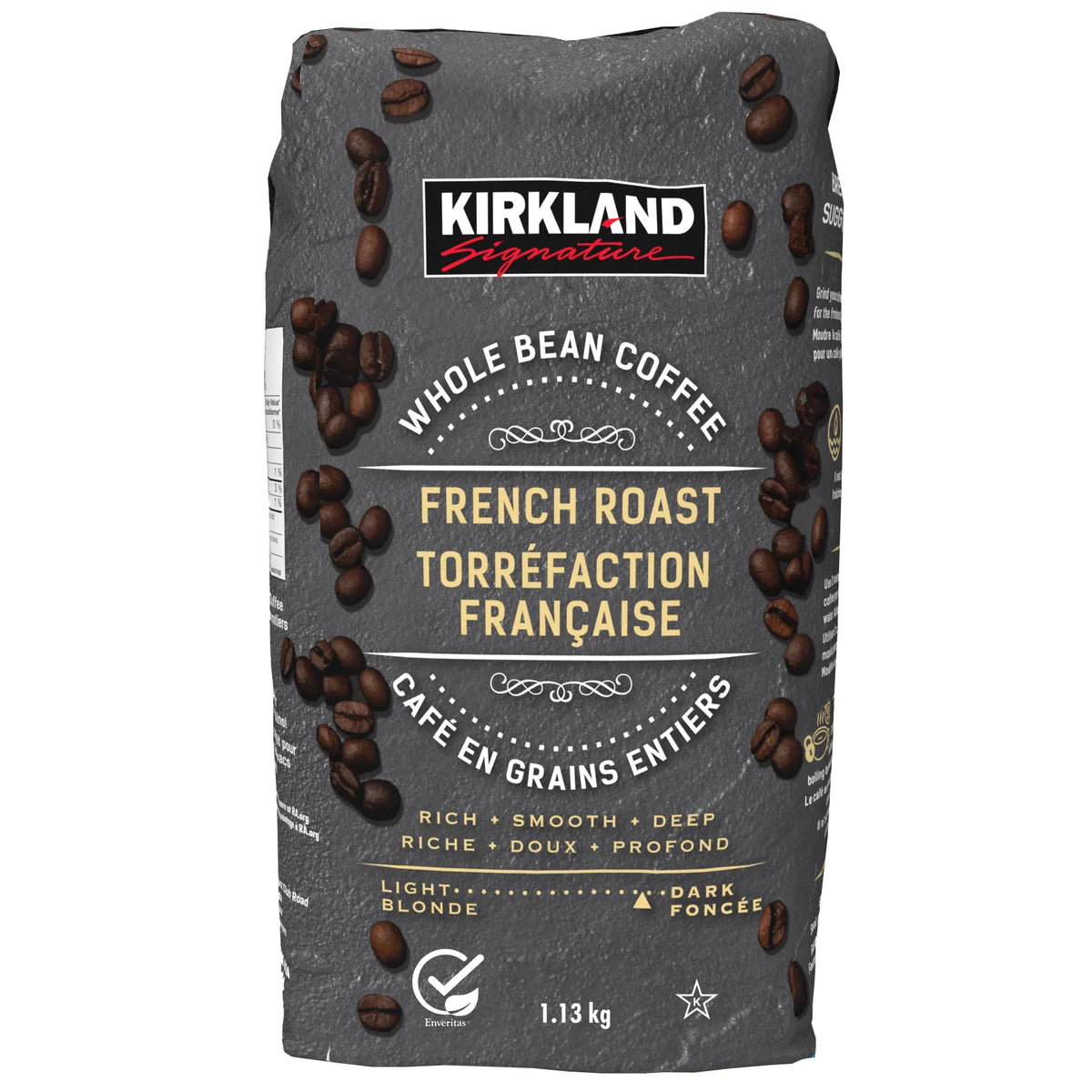 Kirkland Signature French Roast Whole Bean Coffee, 1.13 kg