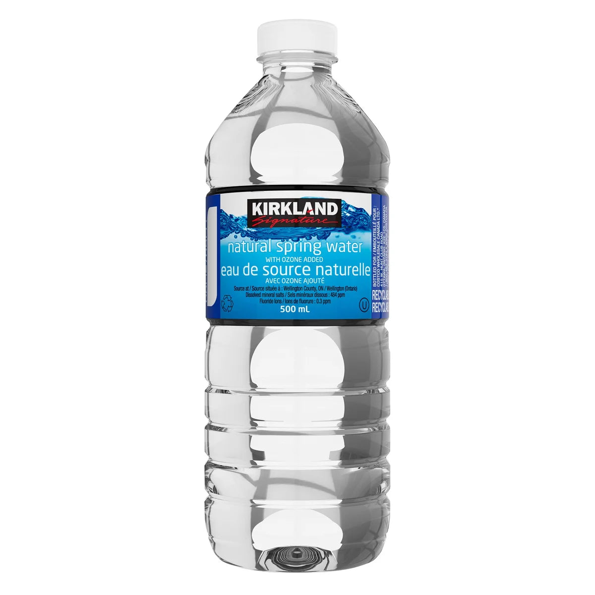 Kirkland Signature Natural Spring Water 500 ML bottle