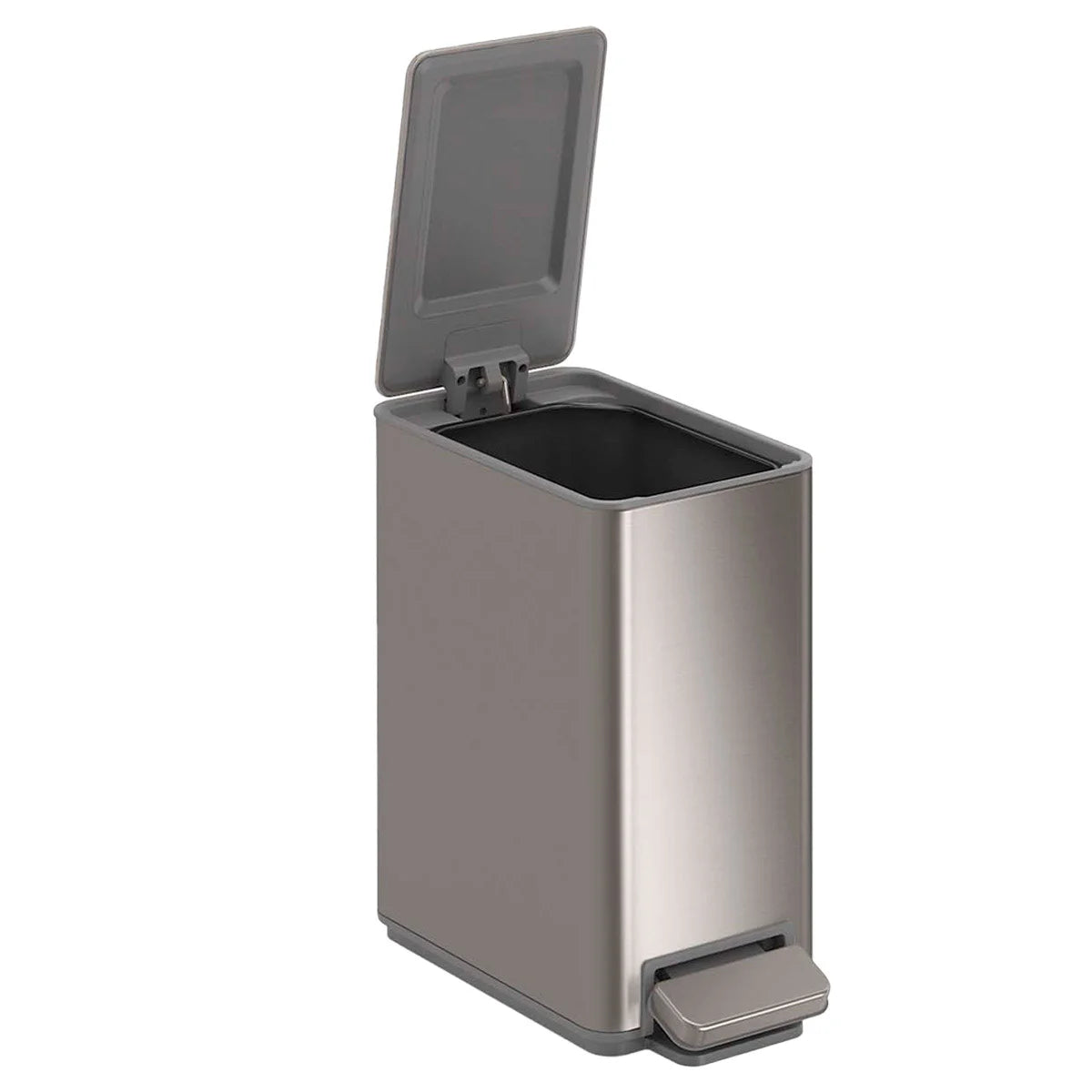 Kohler 6L Stainless Steel Step Trash Can - 2 Pack