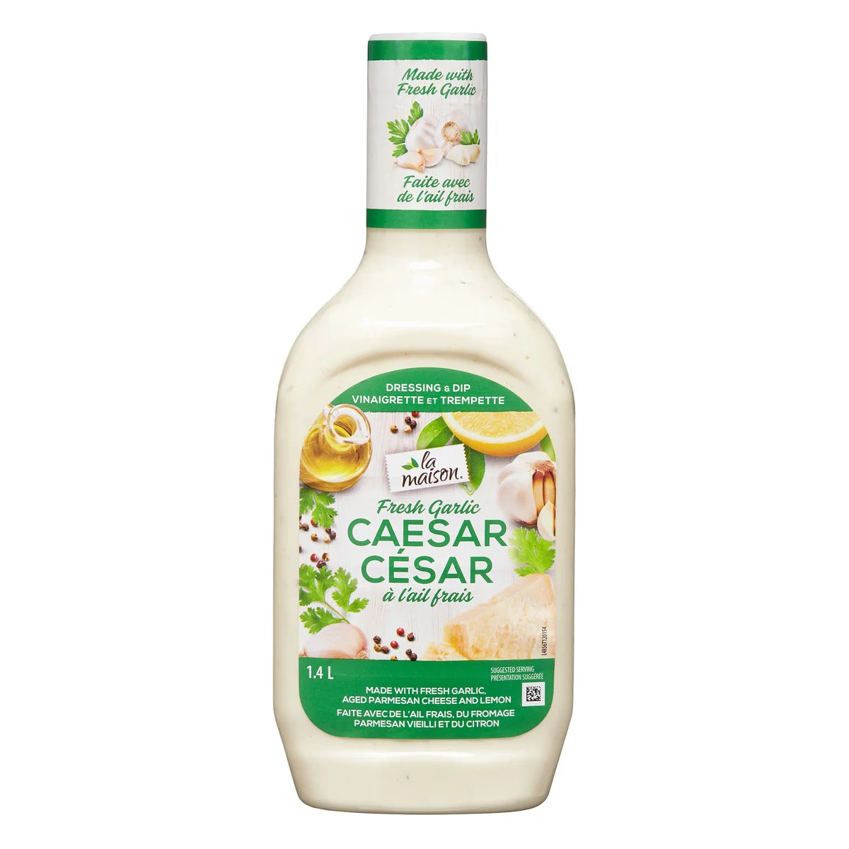 La Maison Fresh Garlic Caesar Dressing, 1.4 L