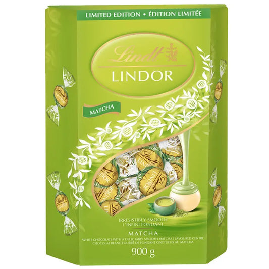 Lindt LINDOR Matcha Chocolate Truffles 900g