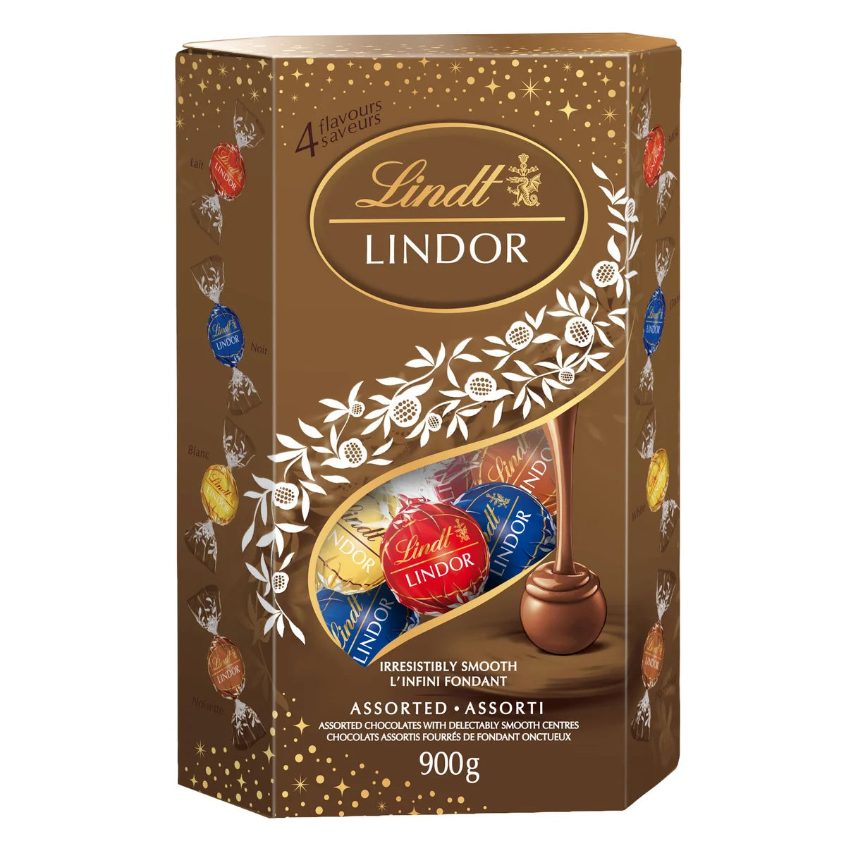 Lindt Lindor Assorted Chocolates Cornet, 900 g