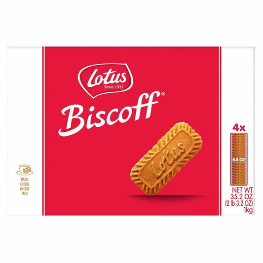 Lotus Biscoff Biscoff Caramelised Biscuits Dairy-Free • Vegan 4 x 250 g