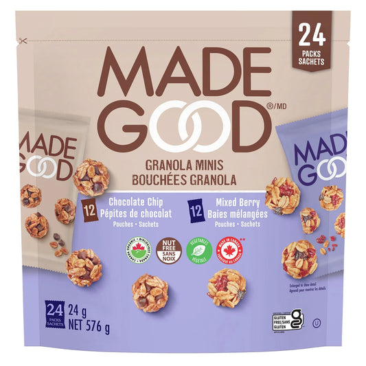 MadeGood Granola Minis, 24 × 24 g