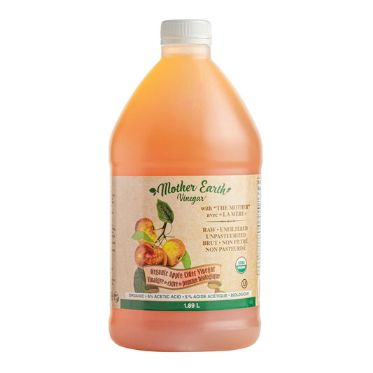 Mother Earth Vinegar Organic Apple Cider Vinegar, 1.9 L