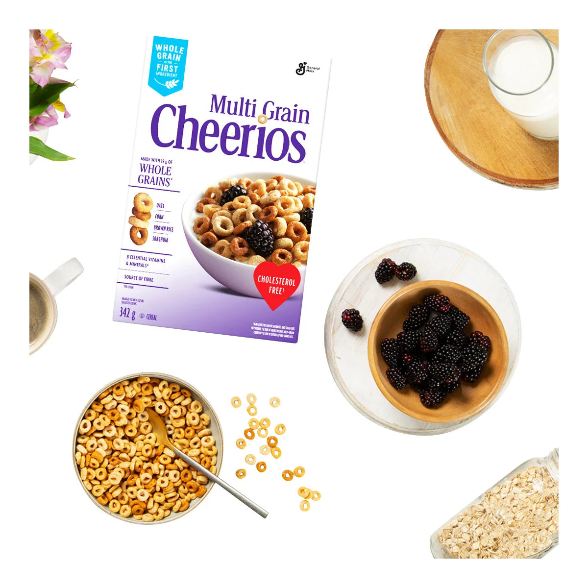 Multi-Grain Cheerios Jumbo Pack, 1.24 kg