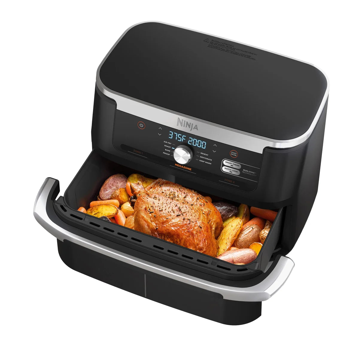 Ninja Foodi FlexBasket Air Fryer with 10.41 L (11 qt.) MegaZone