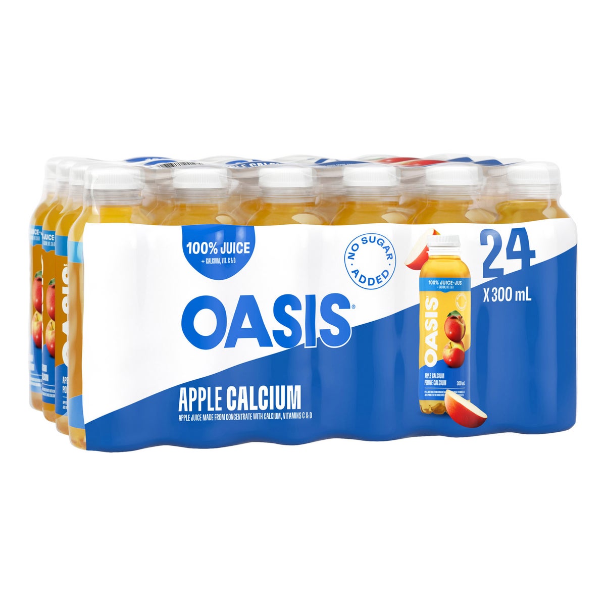 Oasis Apple Juice, 24 x 300 mL