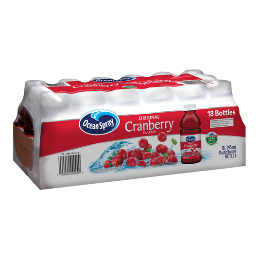 Ocean Spray Original Cranberry Cocktail 18 × 295 mL