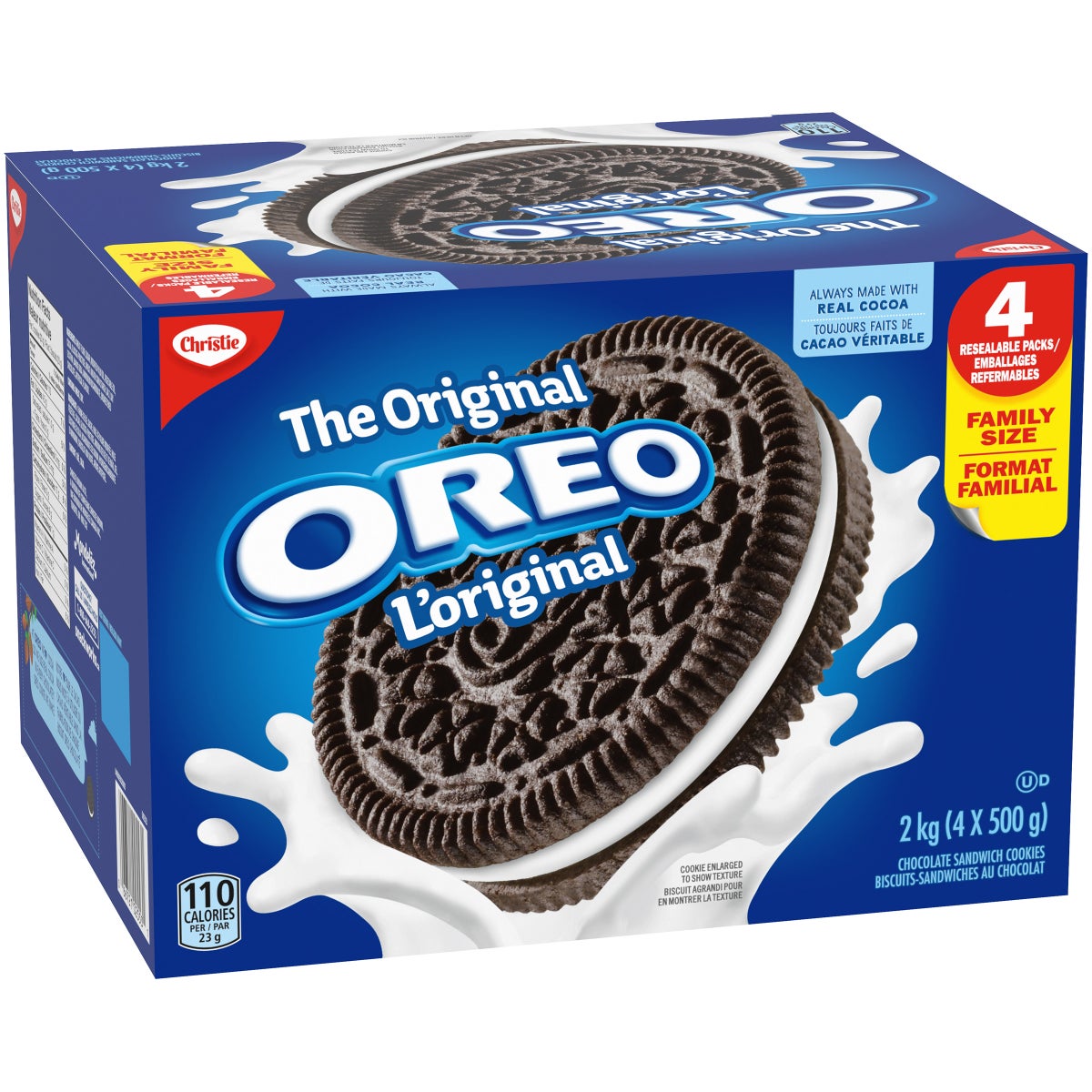 Oreo Original, 4 x 500g