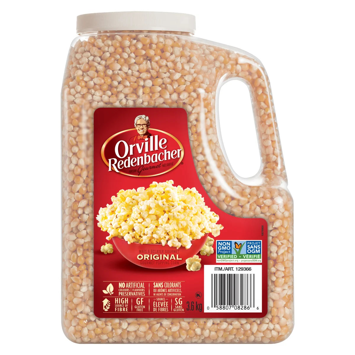 Orville Redenbacher Original Gourmet Popping Corn, 3.6 kg