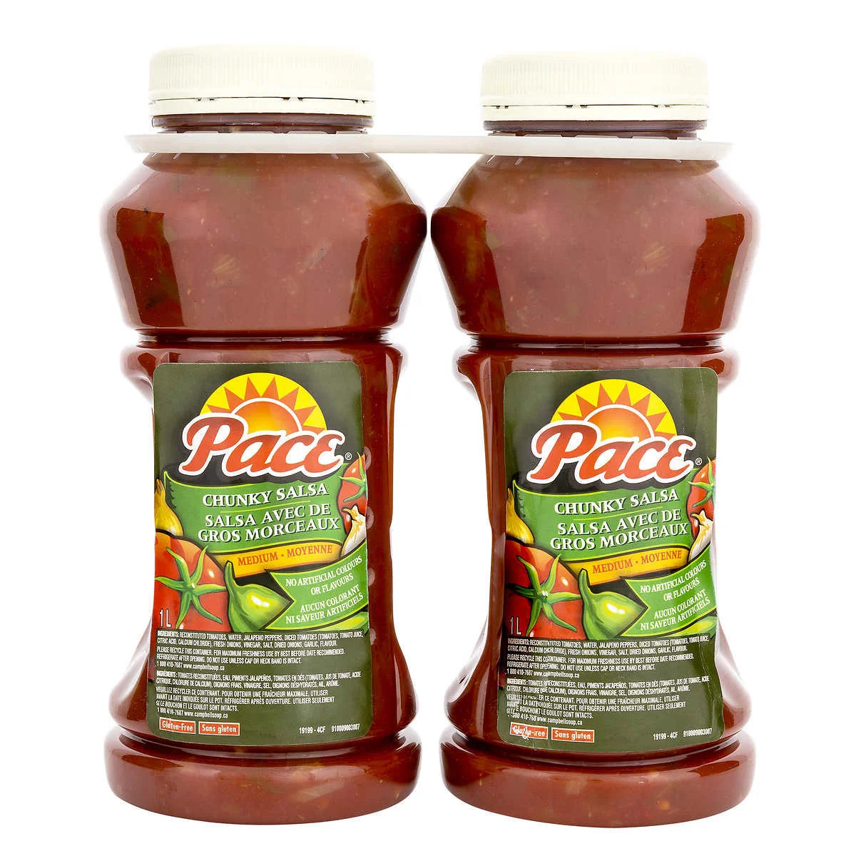 Pace Chunky Salsa, 2 × 1 L