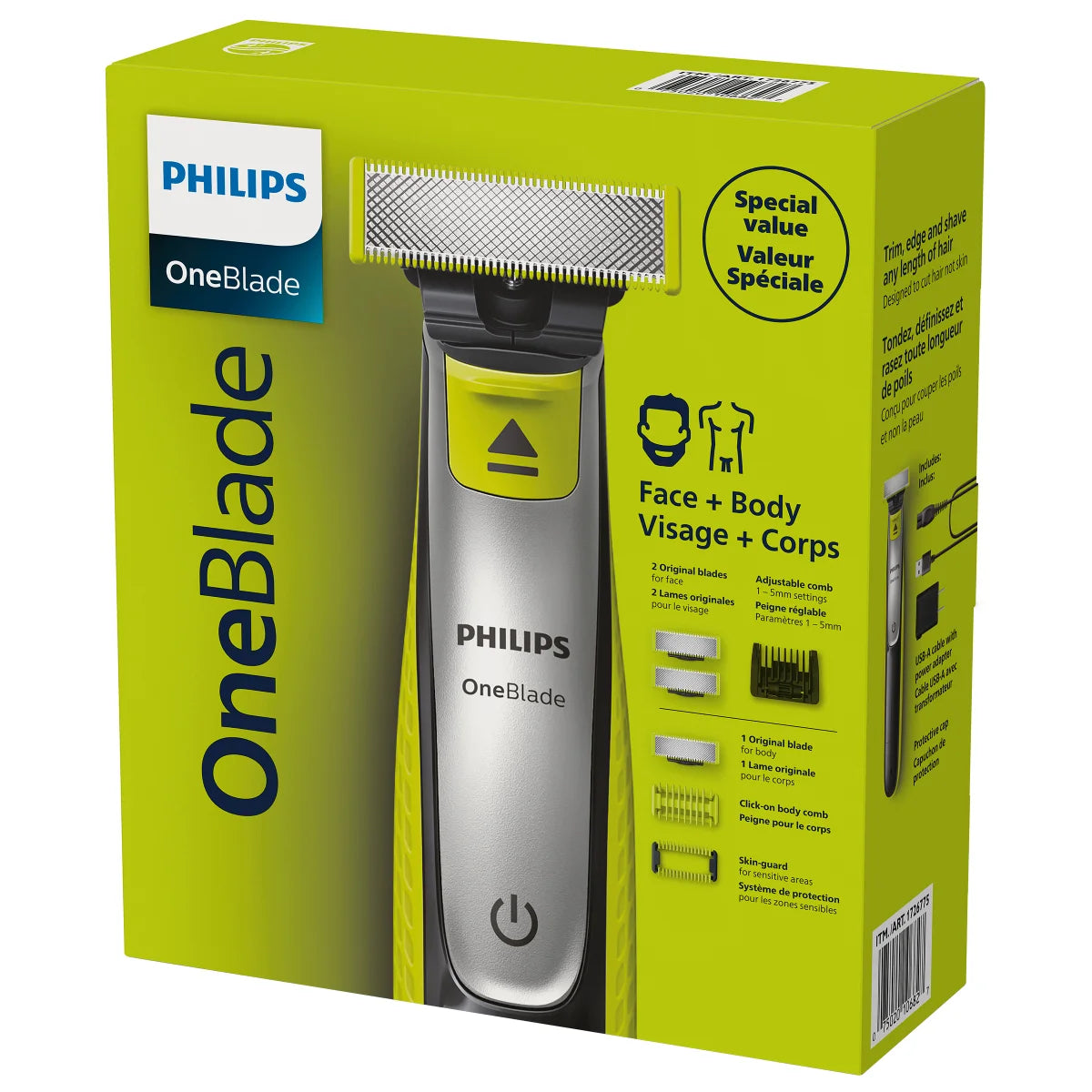 Philips OneBlade Shaver Face+Body