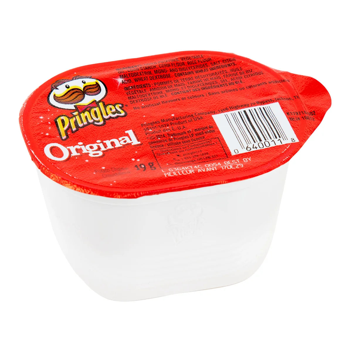 Pringles Snack Stacks Chips, Original, 32-pack